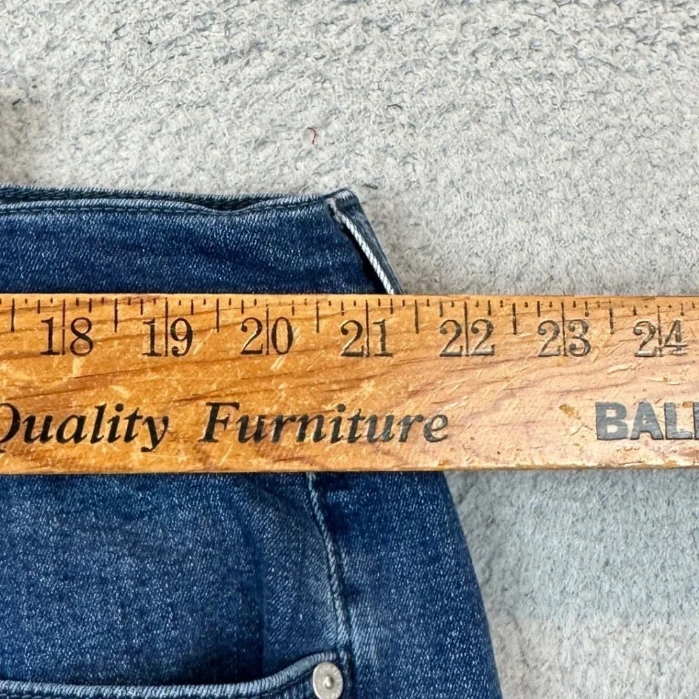 7 For All Mankind Austyn Jeans Mens 42 Blue Relaxed Straight Leg Stretch Denim